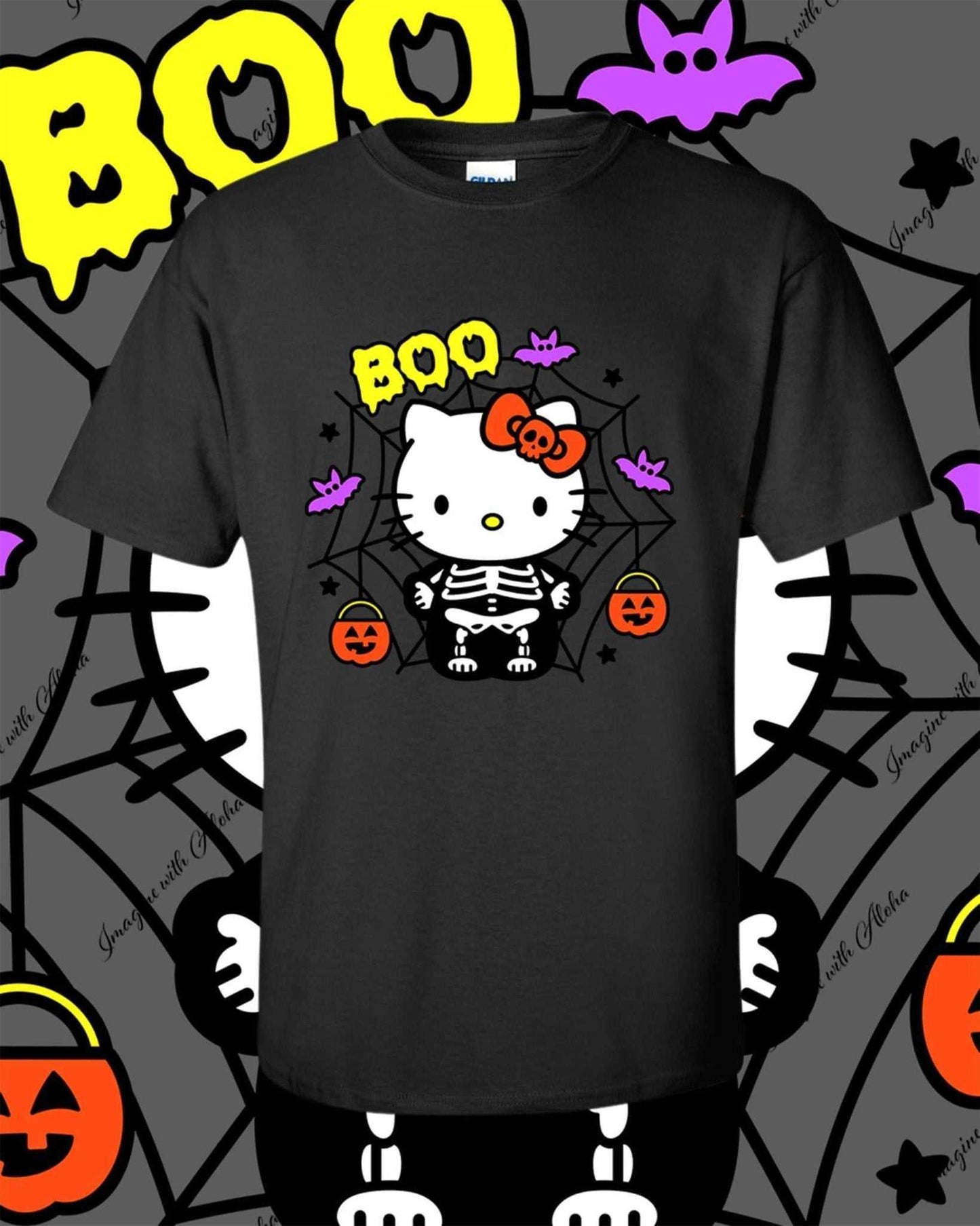 Hello Kitty Halloween T-Shirt - Imagine With Aloha