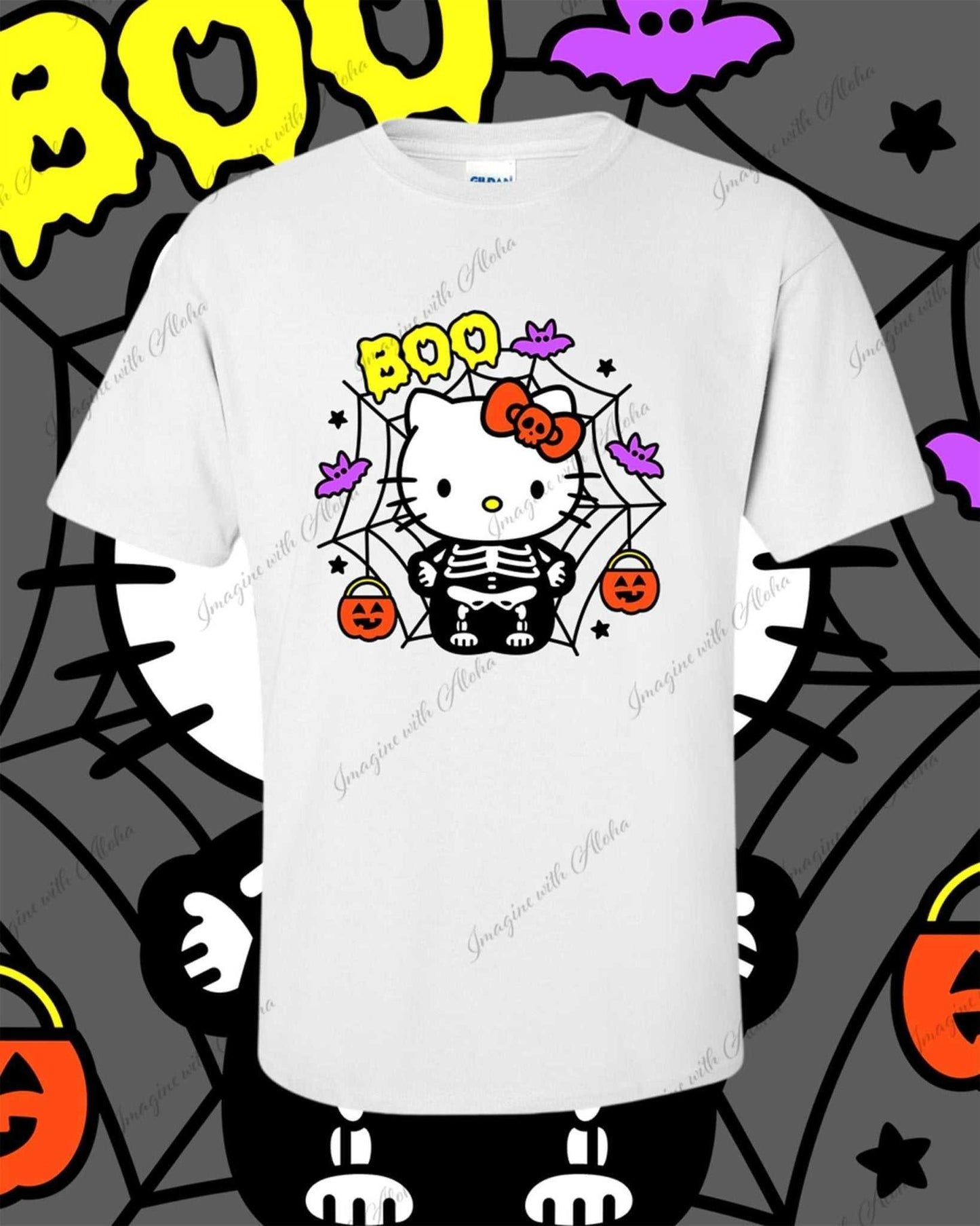 Hello Kitty Halloween T-Shirt - Imagine With Aloha