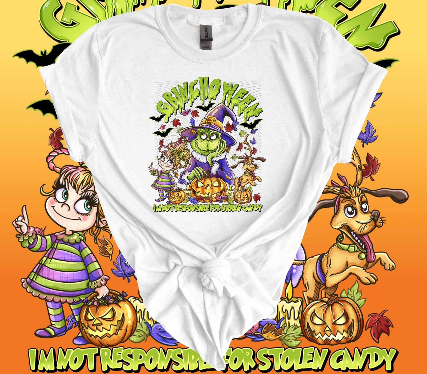 Im Not Responsible For Stolen Candy Halloween T-Shirt - Imagine With Aloha