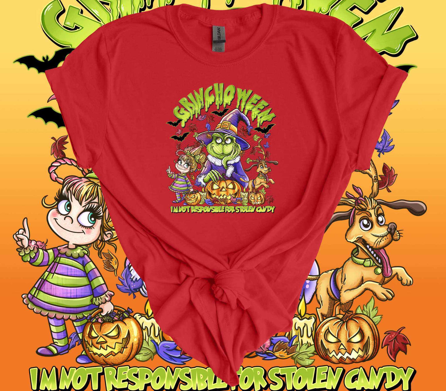 Im Not Responsible For Stolen Candy Halloween T-Shirt - Imagine With Aloha