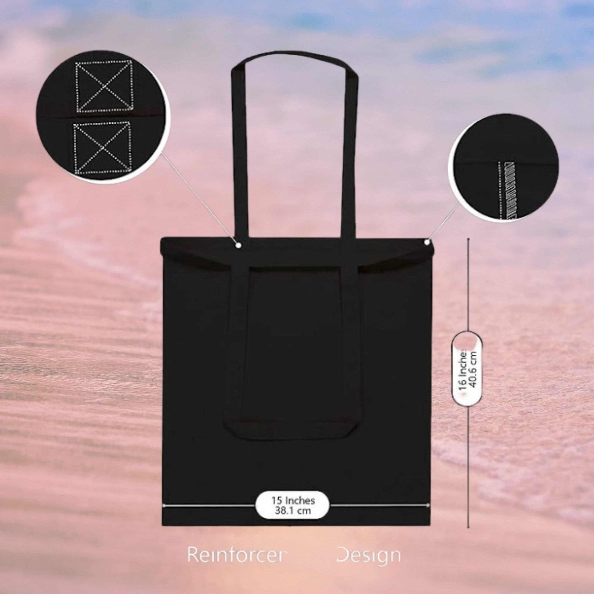Kuromi Canvas Tote Bag | Reusable Bag | Grocery Bag - Imagine With Aloha