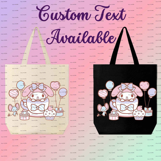 My Melody Canvas Tote Bag | Reusable Bag | Grocery Bag - Imagine With Aloha