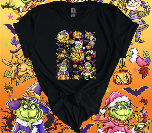 Spooky Green Guy Halloween T-Shirt - Imagine With Aloha