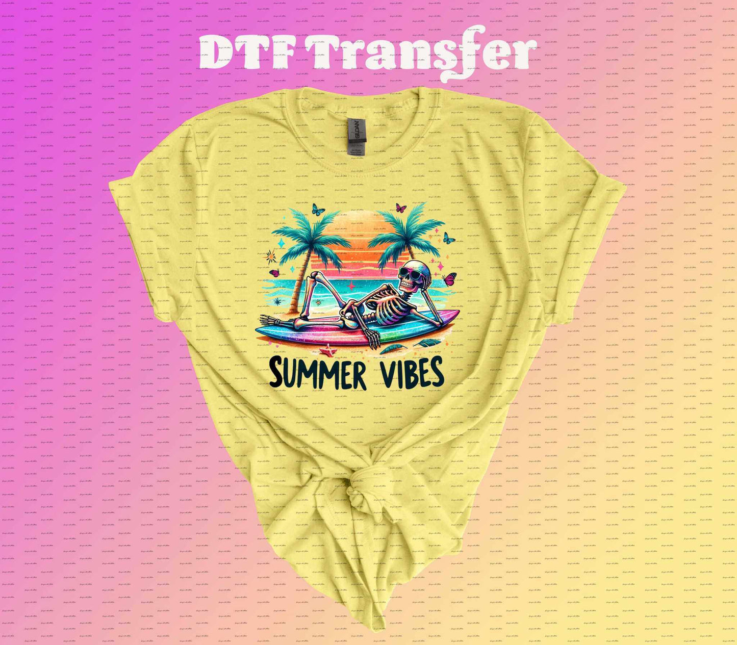 Summer Vibes DTF Transfer - Imagine With Aloha