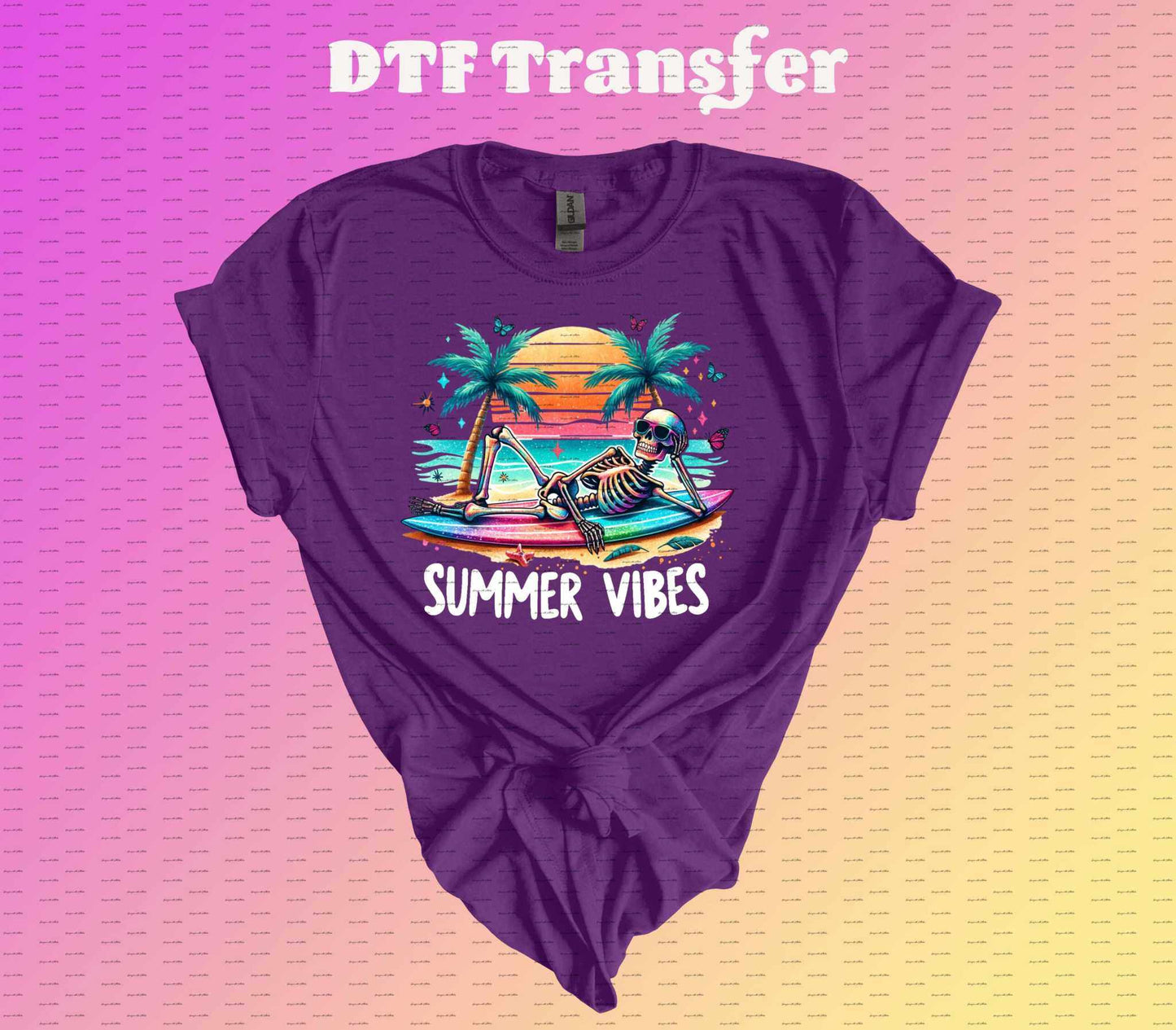 Summer Vibes DTF Transfer - Imagine With Aloha