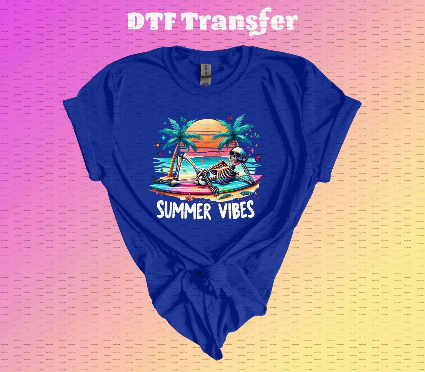 Summer Vibes DTF Transfer - Imagine With Aloha