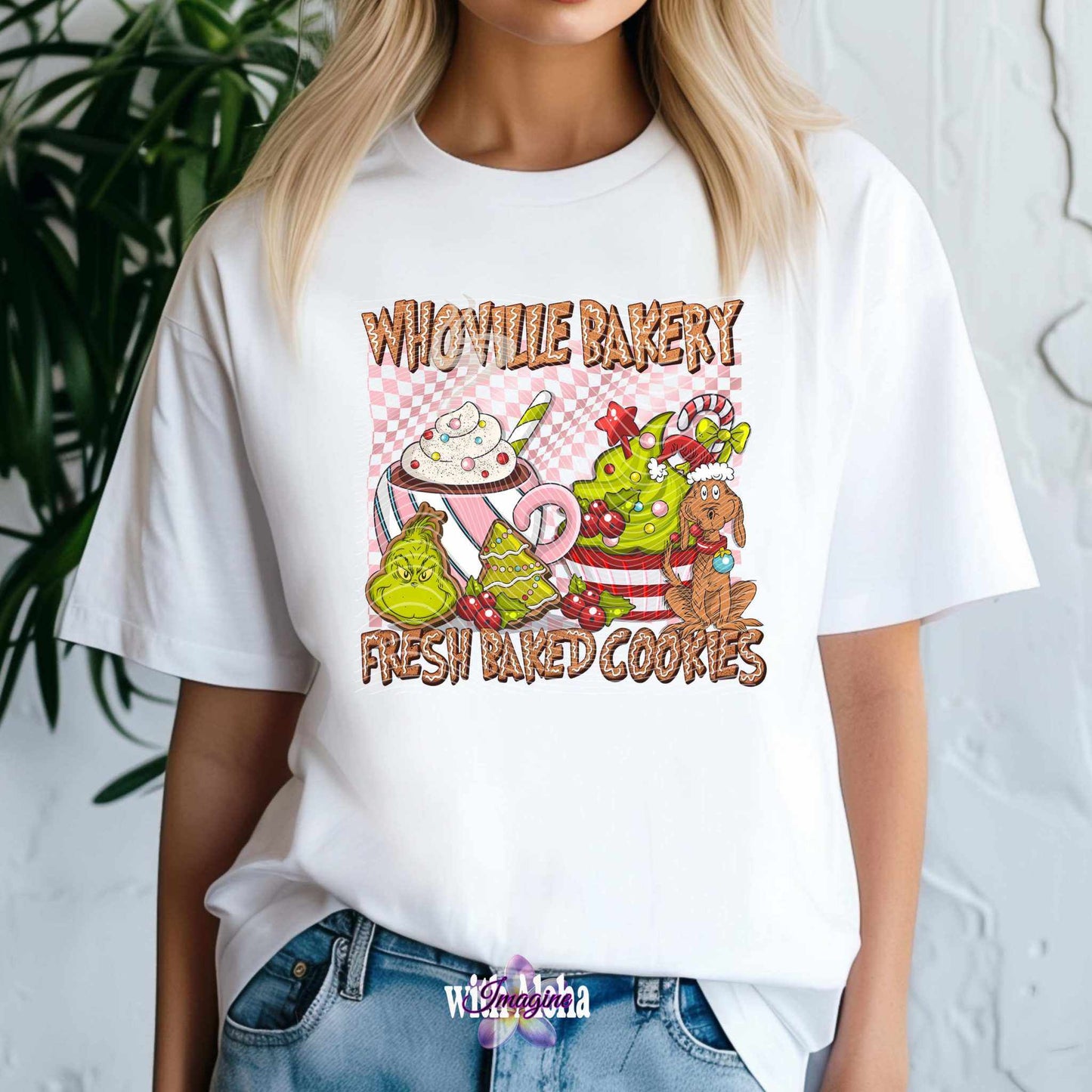 Whoville Bakery "Holiday Cookie Delight" Graphic Tee - Imagine With Aloha